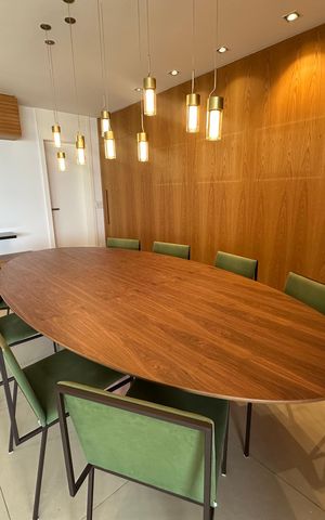 Apartamento à venda com 215m², 3 quartos e 3 vagas Apartamento à venda com 215m², 3 quartos e 3 vagasSala de Jantar