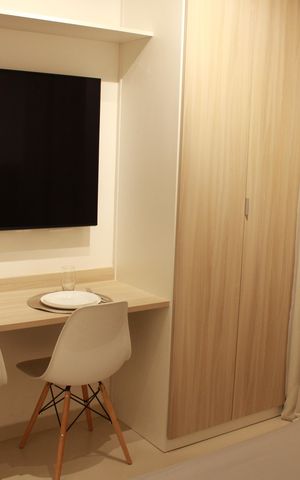 Studio à venda com 24m², 1 quarto e sem vagaStudio