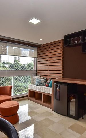 Apartamento à venda com 77m², 2 quartos e 2 vagasVaranda