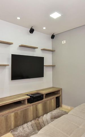 Apartamento à venda com 77m², 2 quartos e 2 vagasSala de Tv