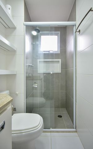 Apartamento à venda com 77m², 2 quartos e 2 vagasBanheiro Suíte 1