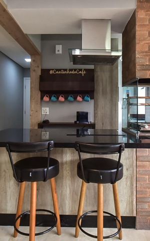 Apartamento à venda com 77m², 2 quartos e 2 vagasCozinha