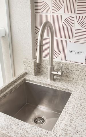Studio à venda com 28m², 1 quarto e sem vagaCozinha