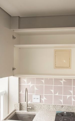 Studio à venda com 28m², 1 quarto e sem vagaCozinha