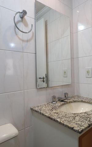 Apartamento para alugar com 60m², 2 quartos e 1 vagaBanheiro Social