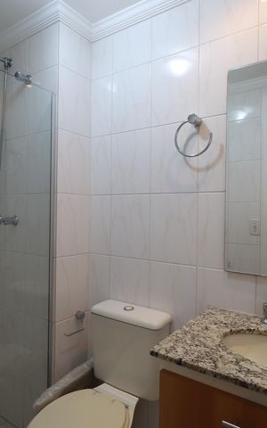 Apartamento para alugar com 60m², 2 quartos e 1 vagaBanheiro Social