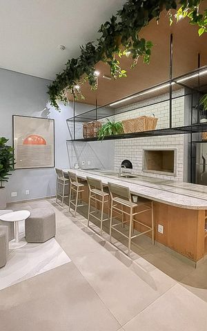Studio para alugar com 24m², 1 quarto e sem vaga Studio para alugar com 24m², 1 quarto e sem vagaÁrea comum - Salão de festas
