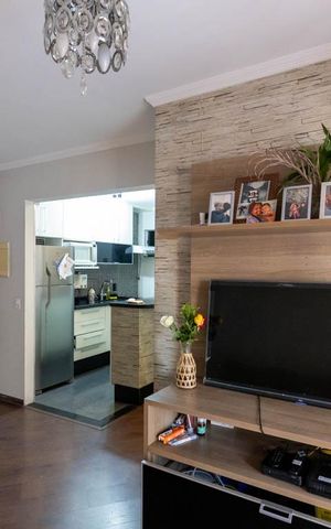 Apartamento à venda com 53m², 2 quartos e 1 vaga Apartamento à venda com 53m², 2 quartos e 1 vagaSala