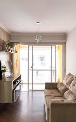 Apartamento à venda com 53m², 2 quartos e 1 vaga Apartamento à venda com 53m², 2 quartos e 1 vagaSala