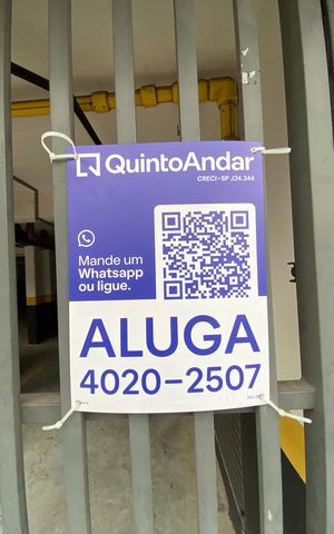 Apartamento para alugar com 45m², 2 quartos e sem vaga Apartamento para alugar com 45m², 2 quartos e sem vagaPlaca