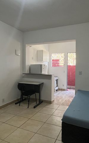 Studio para alugar com 25m², 1 quarto e sem vaga Studio para alugar com 25m², 1 quarto e sem vagaStudio