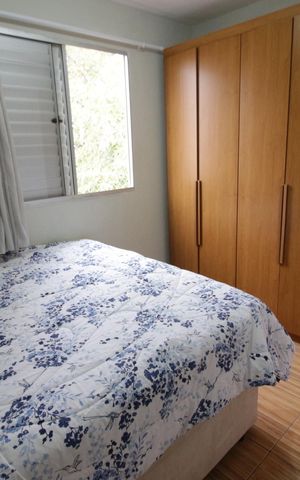 Apartamento à venda com 42m², 2 quartos e 1 vagaQuarto 1
