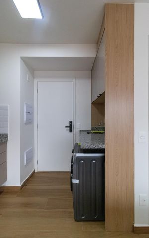 Studio à venda com 33m², 1 quarto e sem vaga Studio à venda com 33m², 1 quarto e sem vagaÁrea de Serviço