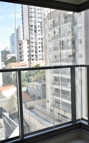 Apartamento à venda com 64m², 1 quarto e 1 vaga Apartamento à venda com 64m², 1 quarto e 1 vagaSacada