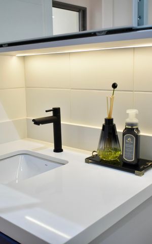 Apartamento à venda com 64m², 1 quarto e 1 vaga Apartamento à venda com 64m², 1 quarto e 1 vagaBanheiro da Social