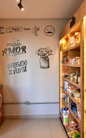 Apartamento à venda com 64m², 1 quarto e 1 vaga Apartamento à venda com 64m², 1 quarto e 1 vagaÁrea comum - Mercadinho