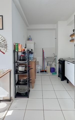 Apartamento à venda com 35m², 2 quartos e sem vaga Apartamento à venda com 35m², 2 quartos e sem vagaCozinha e Área de Serviço