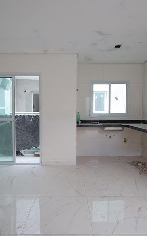Casa de condomínio à venda com 117m², 2 quartos e 2 vagas Casa de condomínio à venda com 117m², 2 quartos e 2 vagasSala