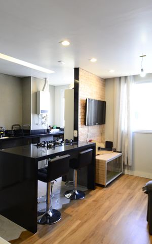 Apartamento à venda com 36m², 1 quarto e sem vagaSala