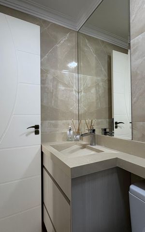 Apartamento à venda com 63m², 2 quartos e 2 vagas Apartamento à venda com 63m², 2 quartos e 2 vagasBanheiro
