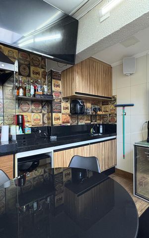 Apartamento à venda com 63m², 2 quartos e 2 vagas Apartamento à venda com 63m², 2 quartos e 2 vagasÁrea gourmet