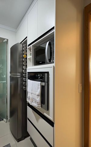 Apartamento à venda com 63m², 2 quartos e 2 vagas Apartamento à venda com 63m², 2 quartos e 2 vagasCozinha