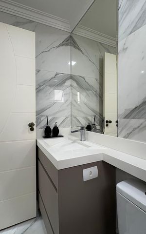 Apartamento à venda com 63m², 2 quartos e 2 vagas Apartamento à venda com 63m², 2 quartos e 2 vagasBanheiro da suíte