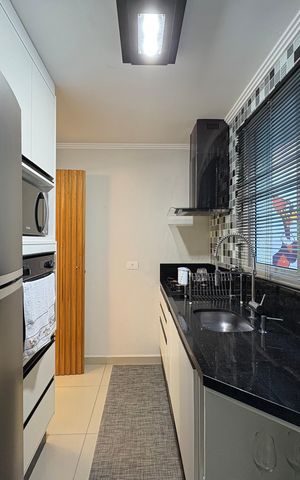 Apartamento à venda com 63m², 2 quartos e 2 vagas Apartamento à venda com 63m², 2 quartos e 2 vagasCozinha