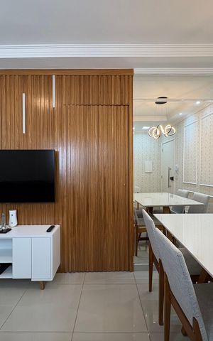 Apartamento à venda com 63m², 2 quartos e 2 vagas Apartamento à venda com 63m², 2 quartos e 2 vagasSala
