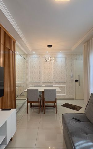 Apartamento à venda com 63m², 2 quartos e 2 vagas Apartamento à venda com 63m², 2 quartos e 2 vagasSala
