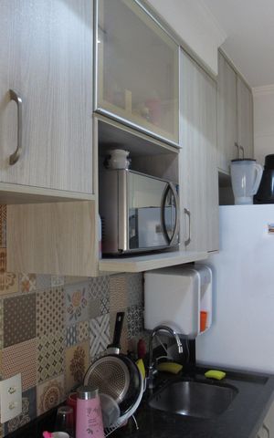 Apartamento à venda com 52m², 2 quartos e 1 vagaCozinha