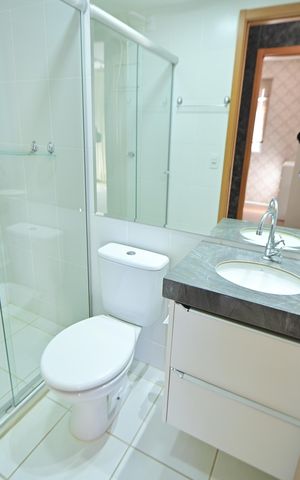 Apartamento para alugar com 51m², 2 quartos e 1 vaga Apartamento para alugar com 51m², 2 quartos e 1 vagaBanheiro