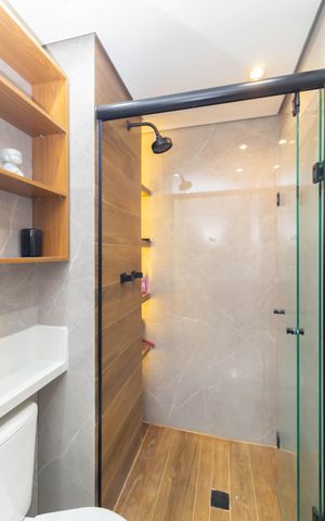 Apartamento para alugar com 38m², 2 quartos e sem vaga Apartamento para alugar com 38m², 2 quartos e sem vagaBanheiro Social