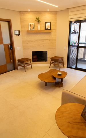 Apartamento à venda com 138m², 3 quartos e 3 vagas Apartamento à venda com 138m², 3 quartos e 3 vagasSala de Estar