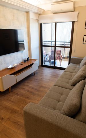 Apartamento à venda com 138m², 3 quartos e 3 vagas Apartamento à venda com 138m², 3 quartos e 3 vagasSala de TV