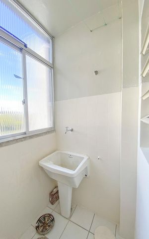 Casa de condomínio à venda com 60m², 2 quartos e 1 vagaLavanderia