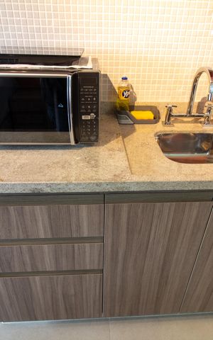 Studio para alugar com 24m², 1 quarto e sem vaga Studio para alugar com 24m², 1 quarto e sem vagaCozinha
