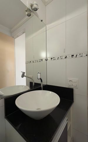 Apartamento à venda com 63m², 3 quartos e 1 vaga Apartamento à venda com 63m², 3 quartos e 1 vagaBanheiro