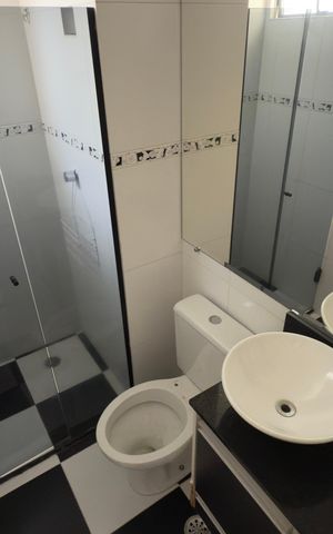 Apartamento à venda com 63m², 3 quartos e 1 vaga Apartamento à venda com 63m², 3 quartos e 1 vagaBanheiro