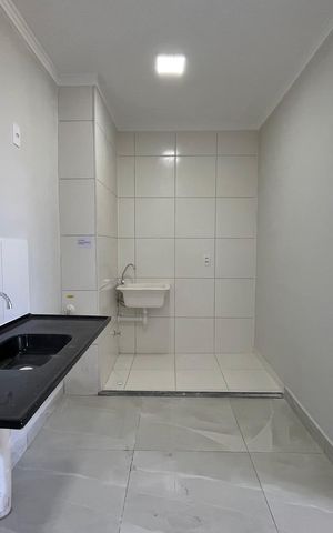 Apartamento para alugar com 34m², 2 quartos e 1 vagaCozinha e Área de Serviço