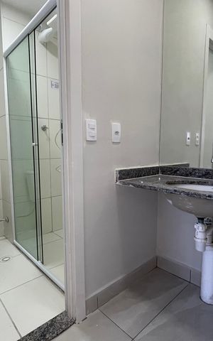 Apartamento para alugar com 34m², 2 quartos e 1 vagaBanheiro Social