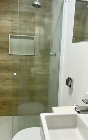 Apartamento para alugar com 35m², 1 quarto e sem vaga Apartamento para alugar com 35m², 1 quarto e sem vagaBanheiro