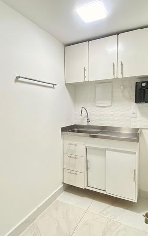 Apartamento para alugar com 35m², 1 quarto e sem vaga Apartamento para alugar com 35m², 1 quarto e sem vagaCozinha