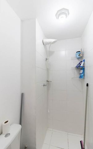 Apartamento à venda com 62m², 1 quarto e sem vaga Apartamento à venda com 62m², 1 quarto e sem vagaBanheiro Social