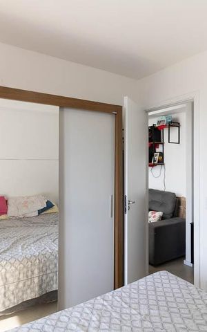 Apartamento à venda com 62m², 1 quarto e sem vaga Apartamento à venda com 62m², 1 quarto e sem vagaQuarto 1
