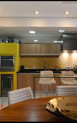 Apartamento para alugar com 105m², 1 quarto e 2 vagas Apartamento para alugar com 105m², 1 quarto e 2 vagasCozinha