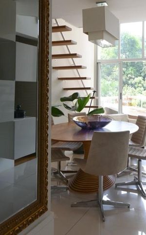 Apartamento para alugar com 105m², 1 quarto e 2 vagas Apartamento para alugar com 105m², 1 quarto e 2 vagasSala de Jantar