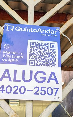 Casa para alugar com 50m², 2 quartos e 1 vaga Casa para alugar com 50m², 2 quartos e 1 vagaPlaca
