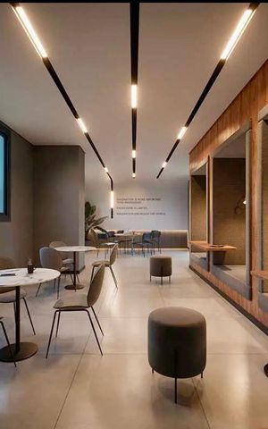 Studio à venda com 26m², 1 quarto e sem vaga Studio à venda com 26m², 1 quarto e sem vagaCoworking