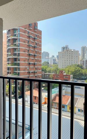 Studio à venda com 26m², 1 quarto e sem vaga Studio à venda com 26m², 1 quarto e sem vagaVaranda